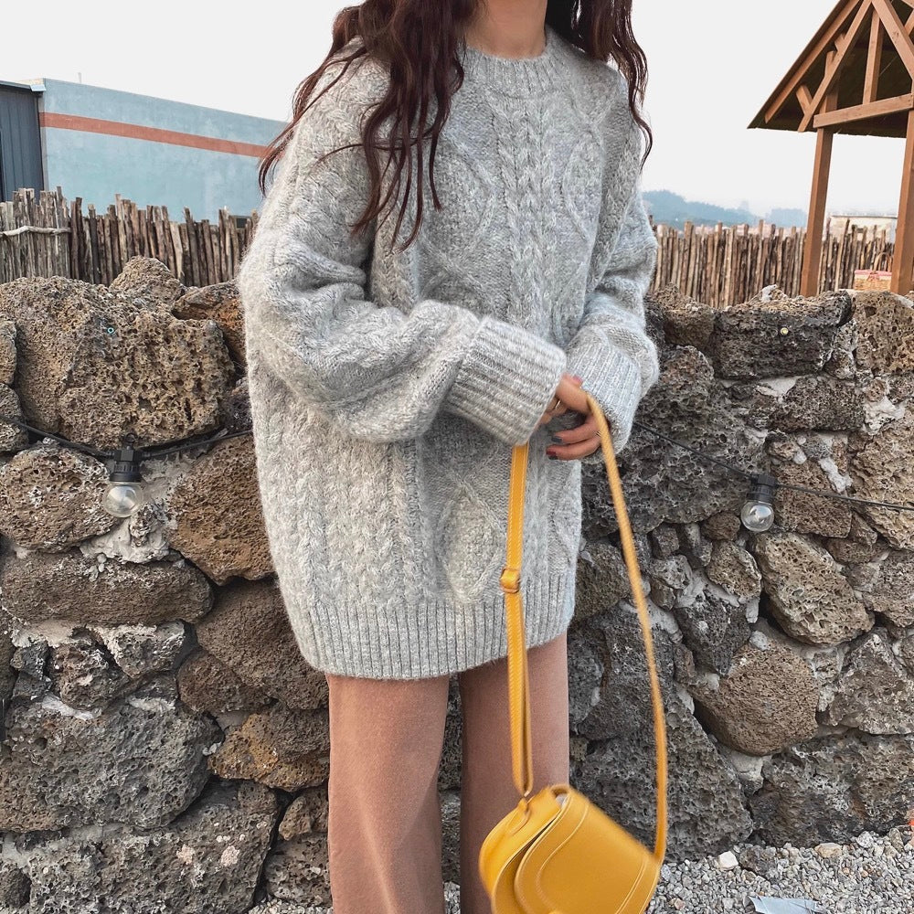 Pull Mohair Élégant – Style Décontracté et Chaleur
