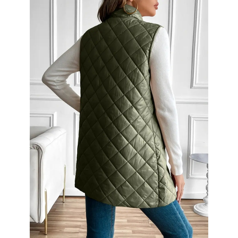 Léa Elegant Quilted Jacket