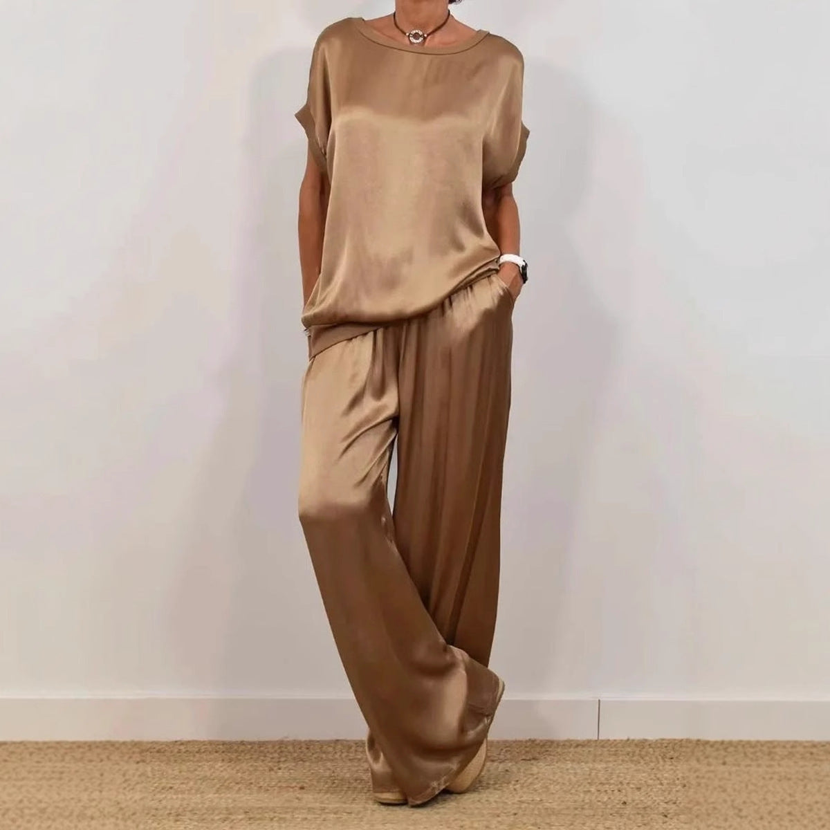 Natsuki Ensemble Casual Chic en Satin