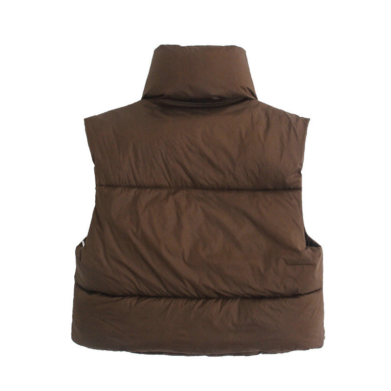 Short Winter Vest Without Sleeves – British Elegance and Style