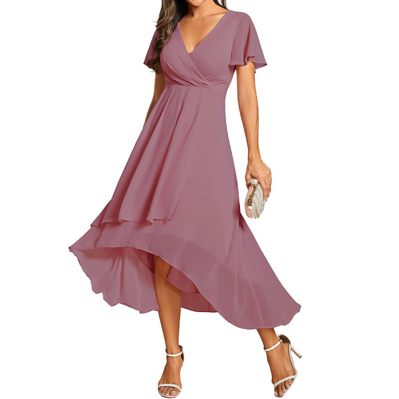MORGAN - ROBE AÉRIENNE EN MOUSSELINE DE SOIE