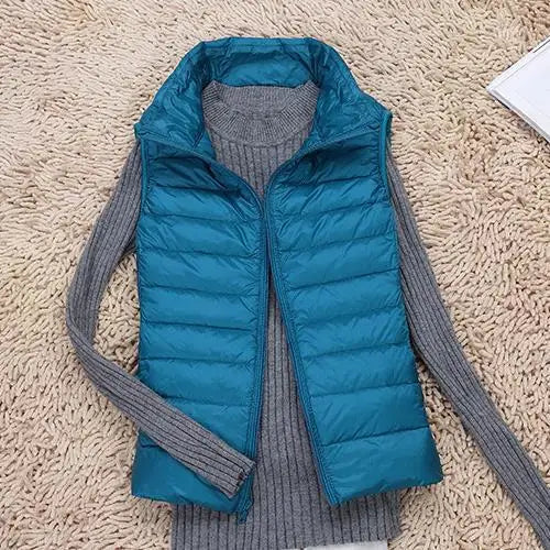 Léa Lightweight Quilted Down Jacket