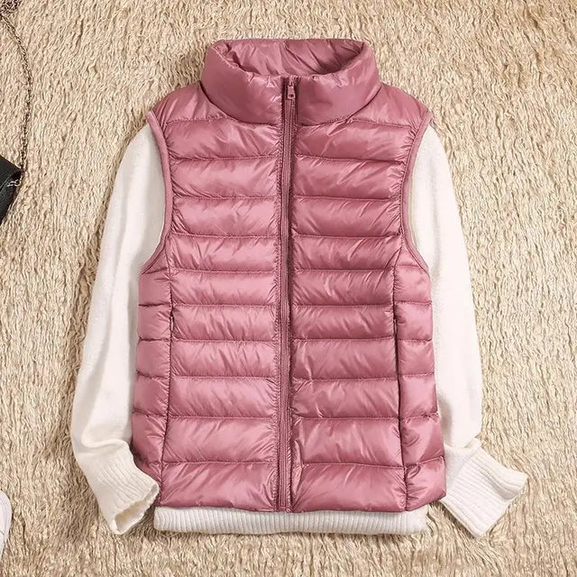 Léa Lightweight Quilted Down Jacket