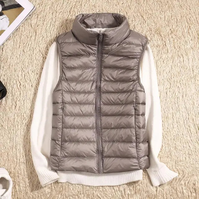 Léa Lightweight Quilted Down Jacket
