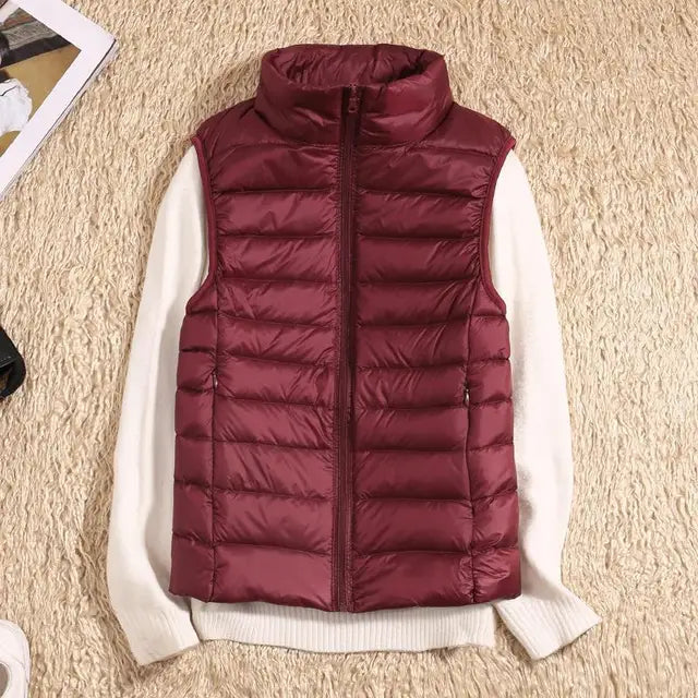 Léa Lightweight Quilted Down Jacket