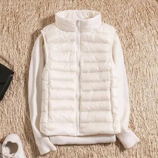 Léa Lightweight Quilted Down Jacket