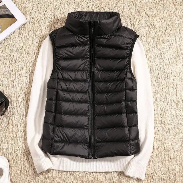 Léa Lightweight Quilted Down Jacket