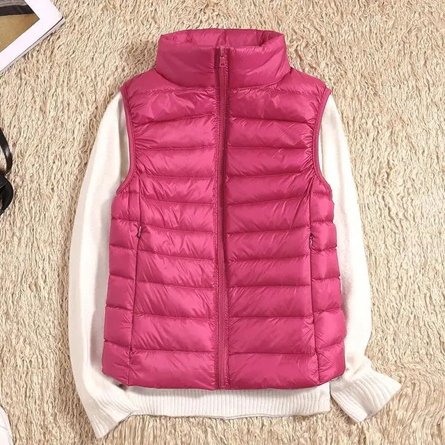 Léa Lightweight Quilted Down Jacket