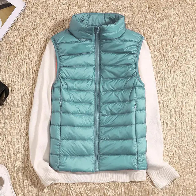 Léa Lightweight Quilted Down Jacket