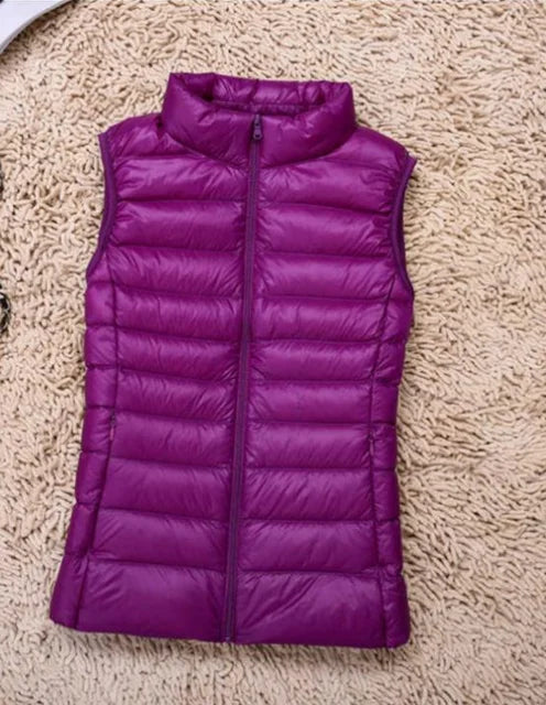Léa Lightweight Quilted Down Jacket