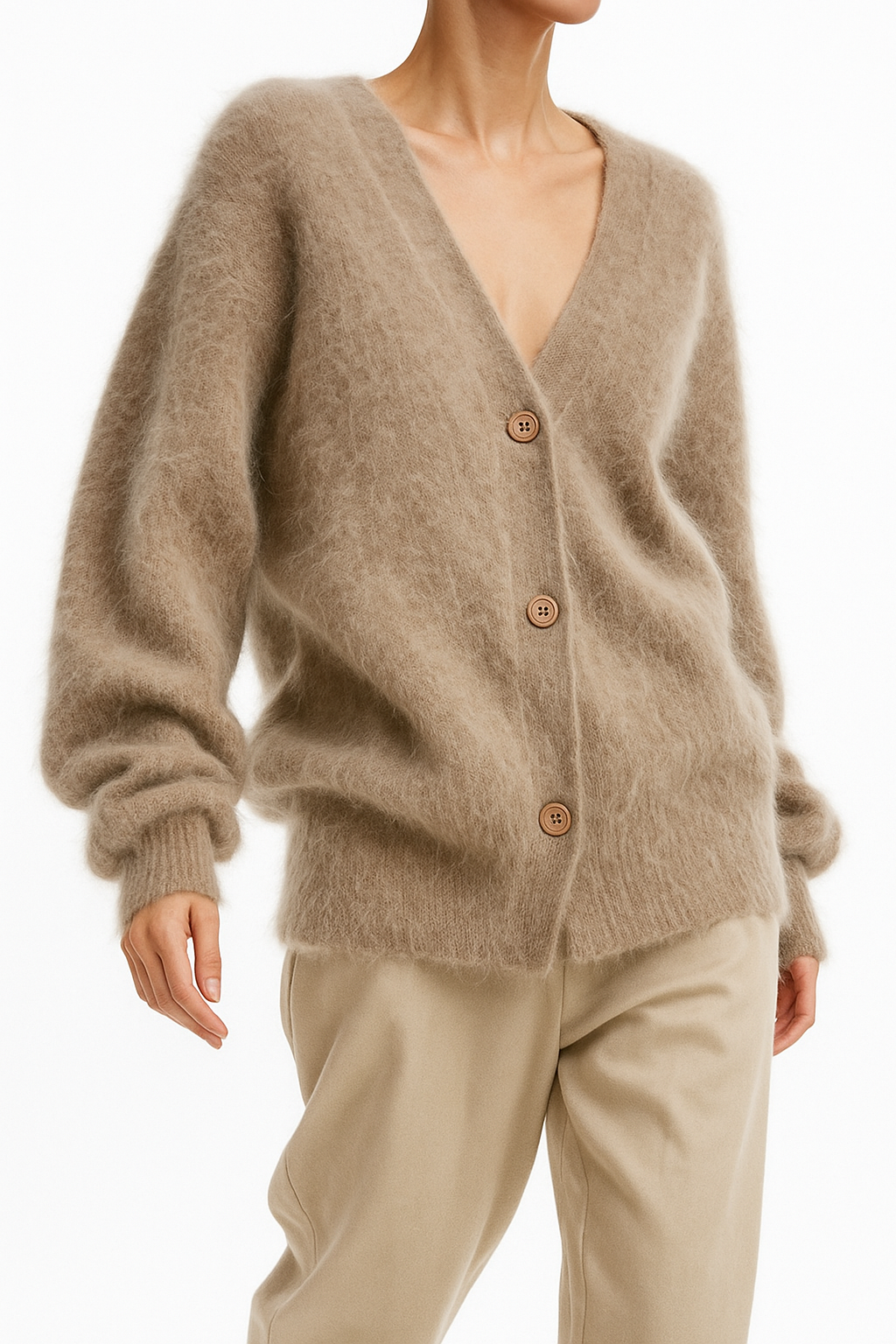 Élise Soft Cashmere Effect Cardigan