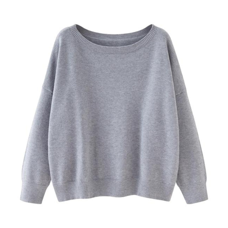 Clara Soft Round Neck Knit Sweater