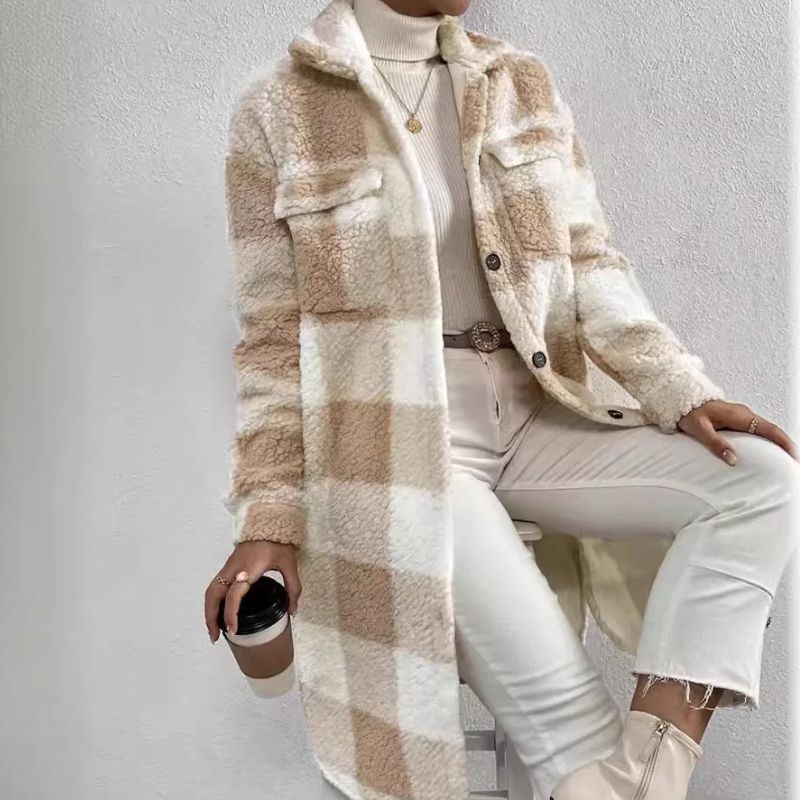 Elegant Checked Vest Sophie