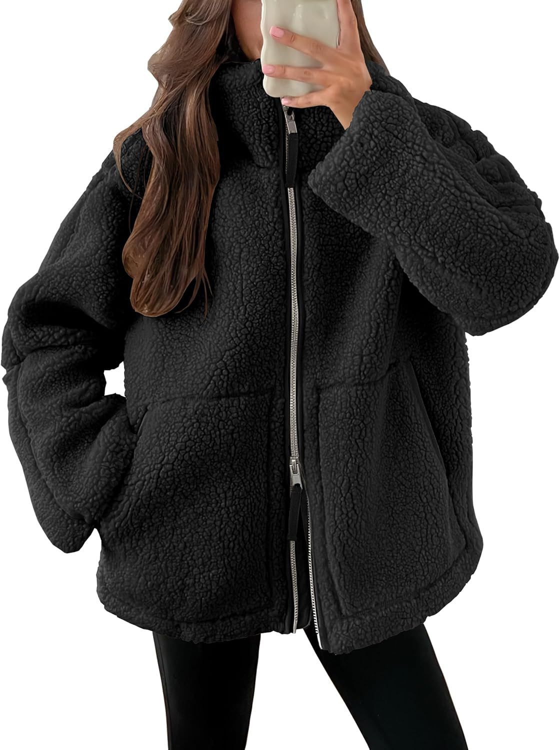 Zip-Up Jacket in Mixed Wool – Elegance and Comfort for Winter