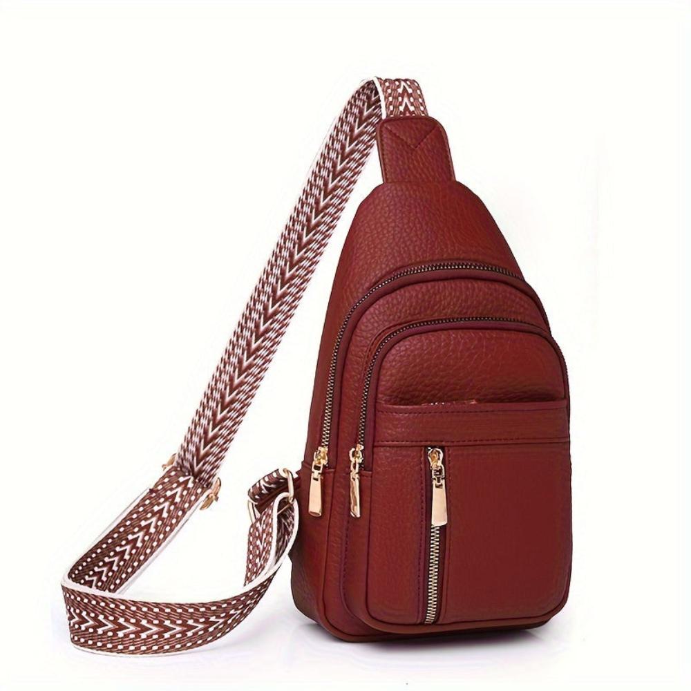 Elegant and Practical Vegan Leather Shoulder Bag by Élise