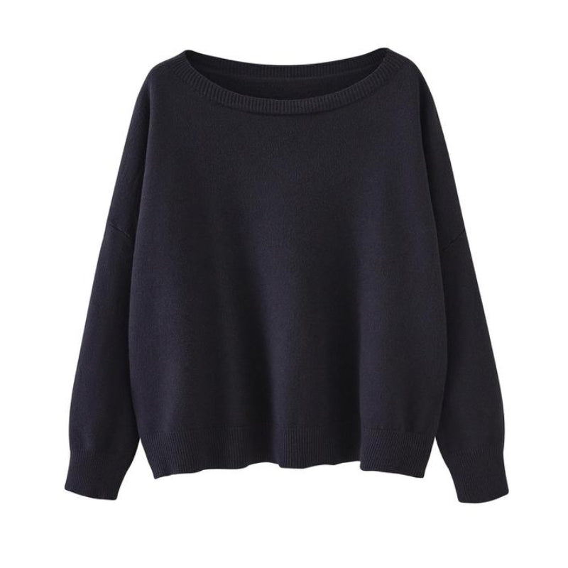 Clara Soft Round Neck Knit Sweater