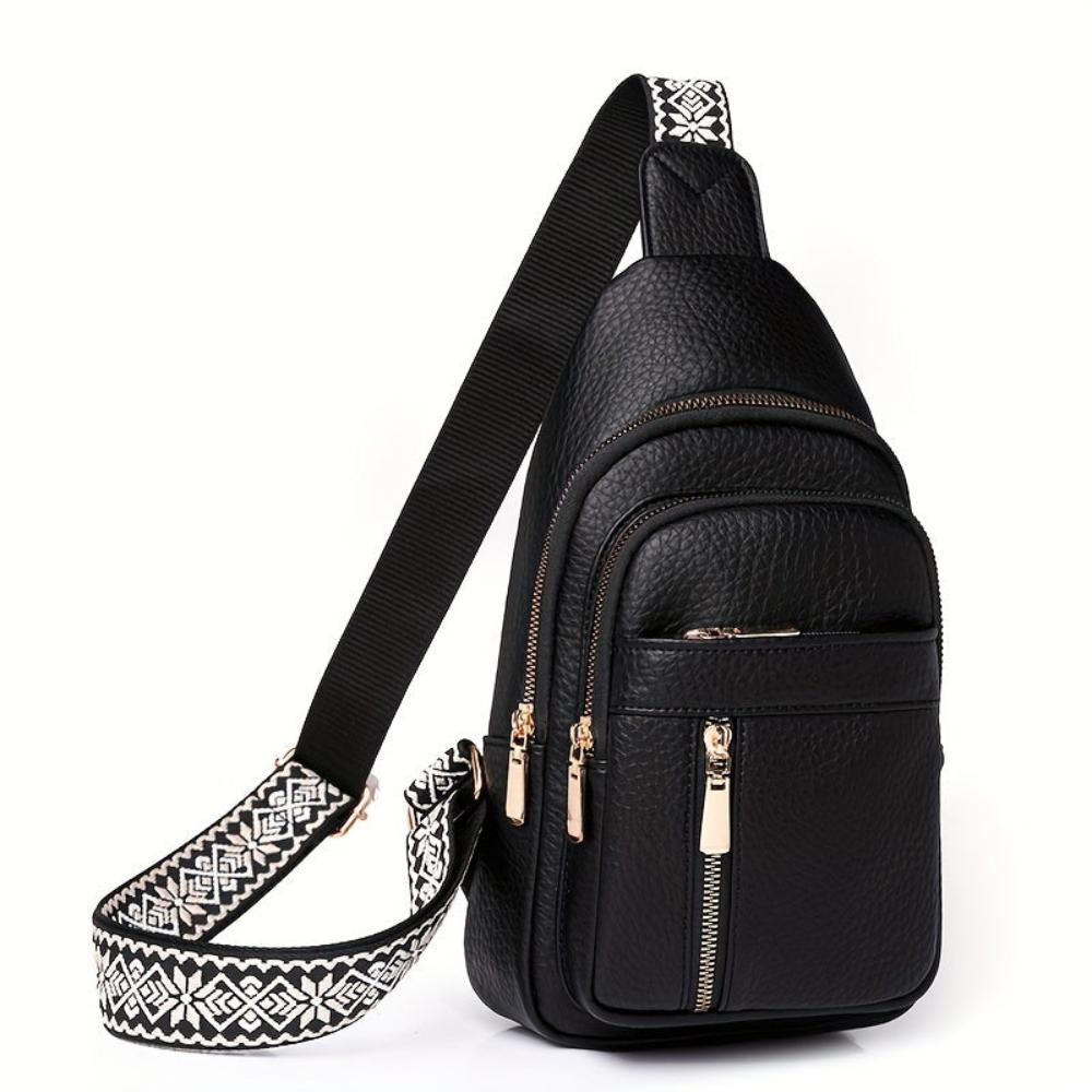 Elegant and Practical Vegan Leather Shoulder Bag by Élise