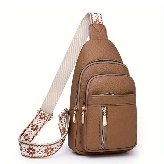 Elegant and Practical Vegan Leather Shoulder Bag by Élise