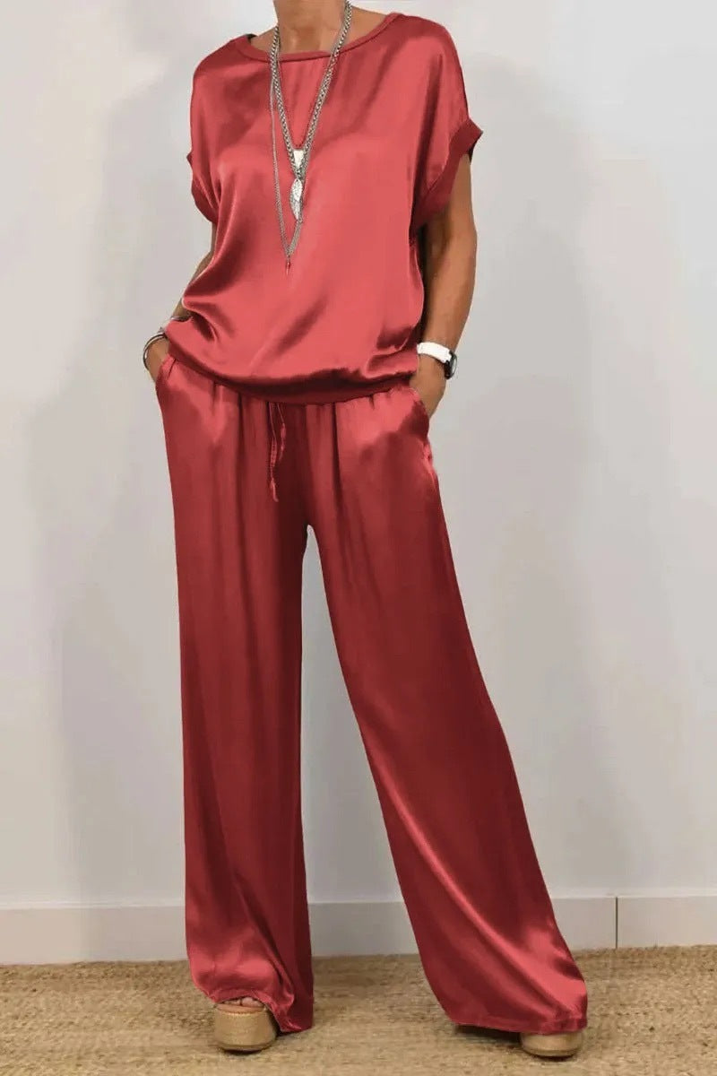Natsuki Ensemble Casual Chic en Satin