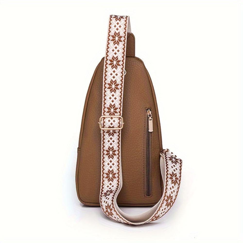 Elegant and Practical Vegan Leather Shoulder Bag by Élise