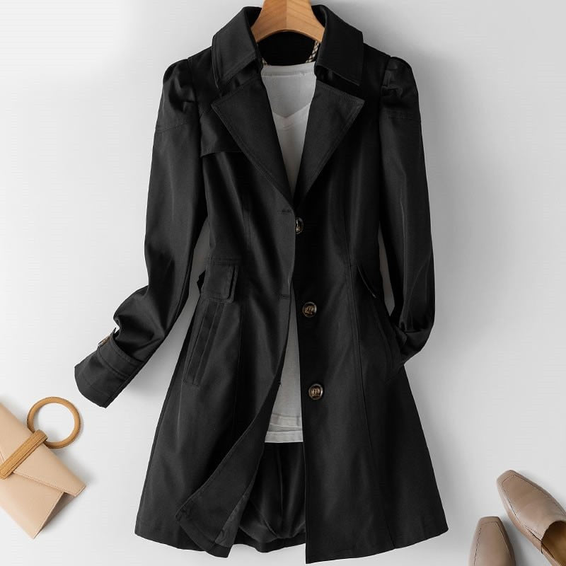 Sophie Trench Elegant Waterproof Lightweight