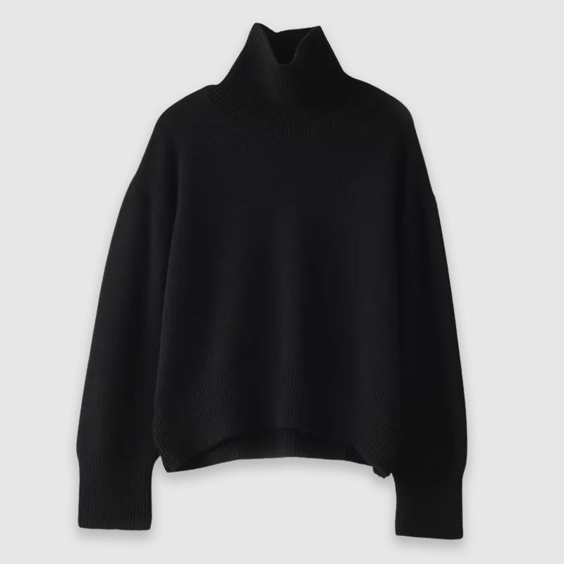 Camille luxurious cashmere turtleneck sweater