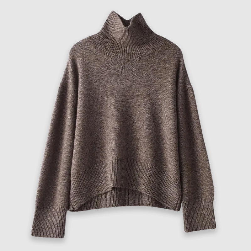 Camille luxurious cashmere turtleneck sweater