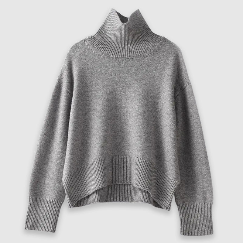 Camille luxurious cashmere turtleneck sweater