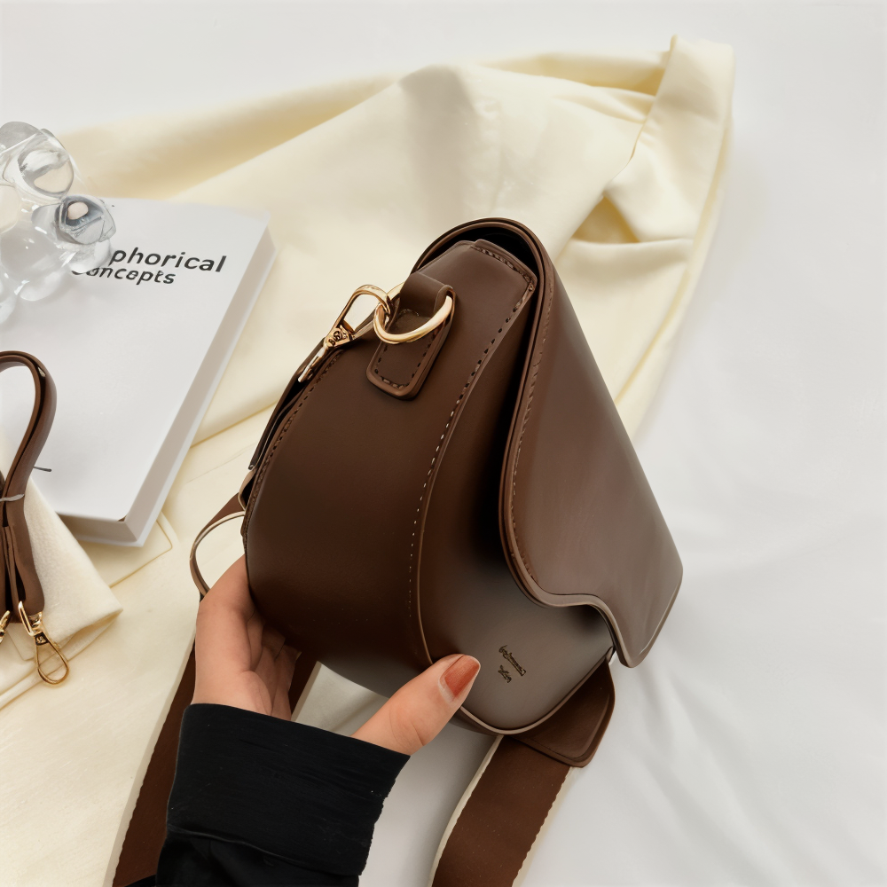 Emma Elegant Vegan Leather Shoulder Bag