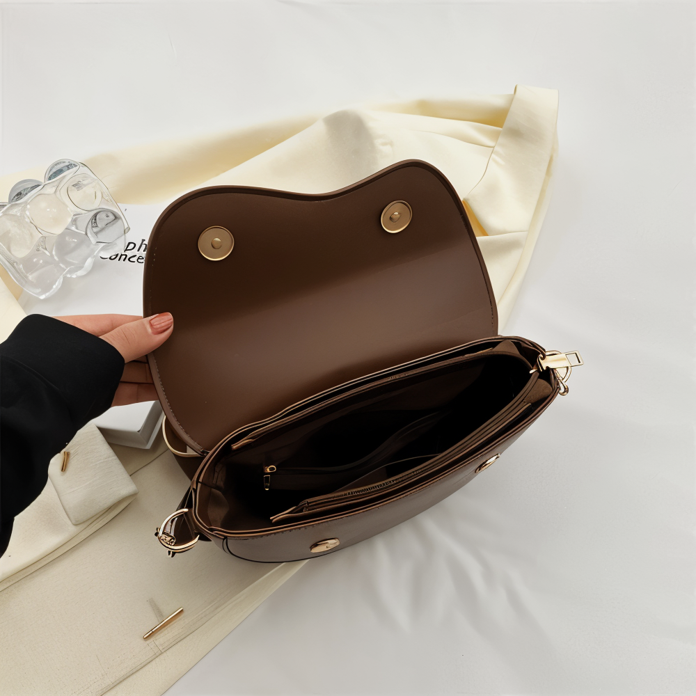Emma Elegant Vegan Leather Shoulder Bag