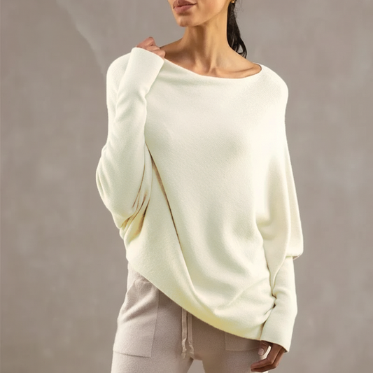 Léa Loose knit sweater in soft yarn