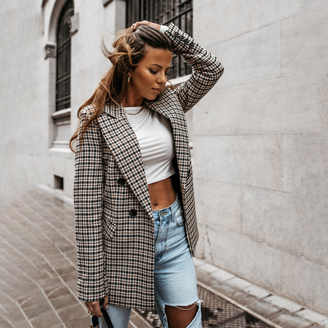Léa Elegant Comfortable Blazer in Soft Fabric