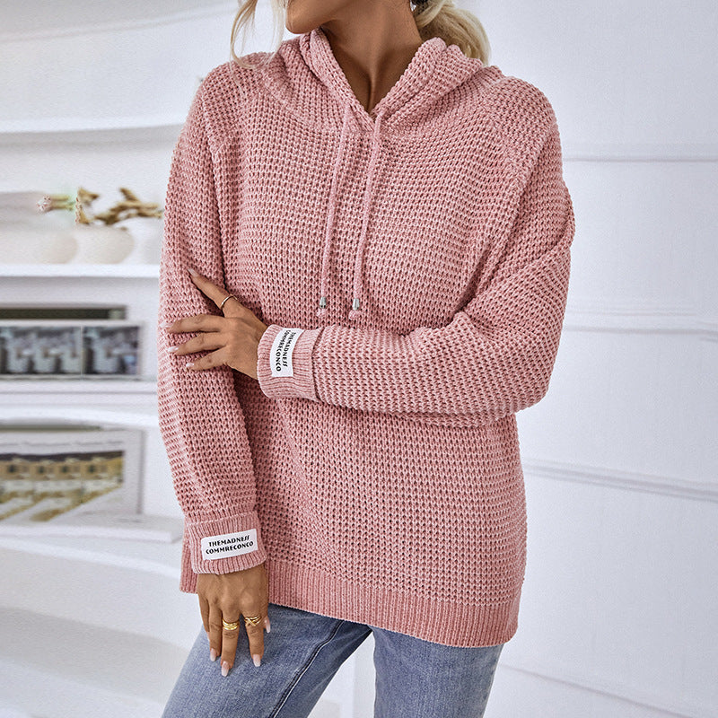 Women's Knitted Solid - Casual and Elegant Style