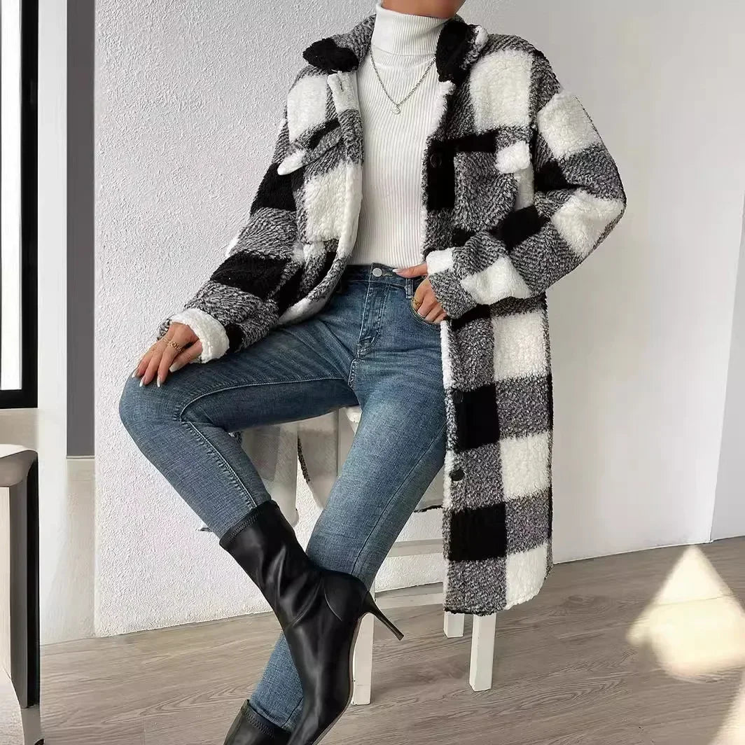 Elegant Checked Vest Sophie