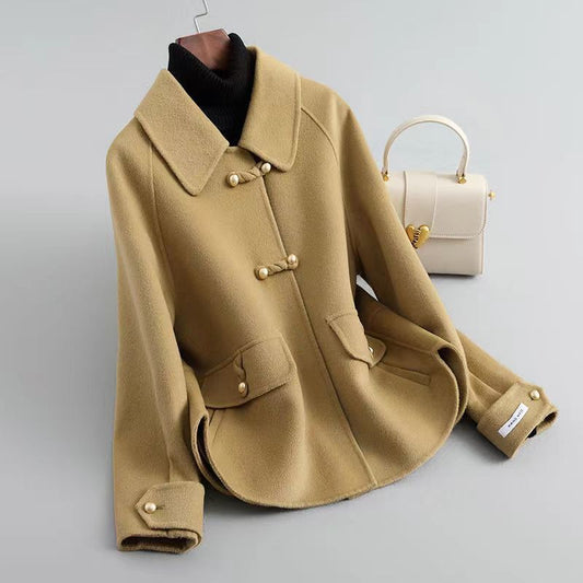 Léa Elegant Wool Coat