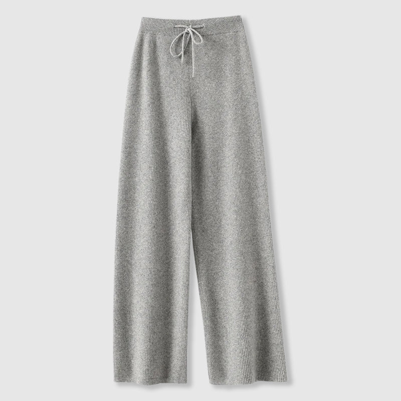 Emma Luxurious Cashmere Wide Leg Pants