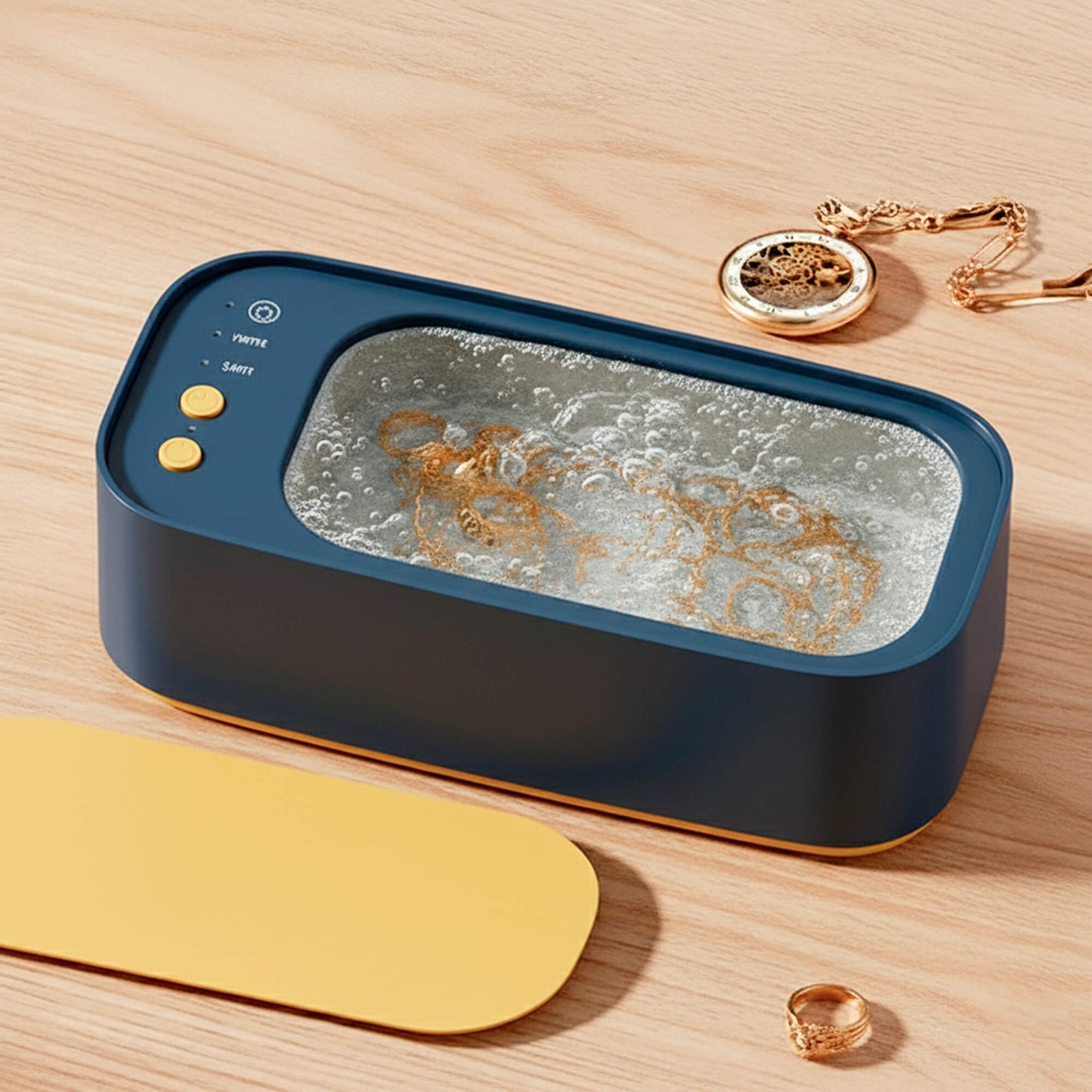 Velora – Nettoyeur Ultrasonique Polyvalent pour Bijoux, Lunettes, Montres et Dentiers