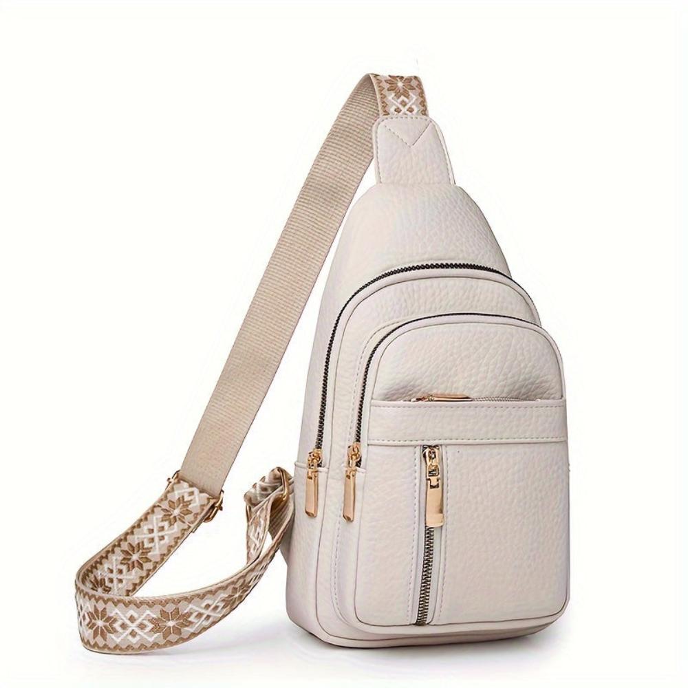 Elegant and Practical Vegan Leather Shoulder Bag by Élise