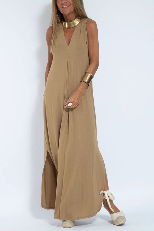 Élise - Long Dress & Floating Cardigan