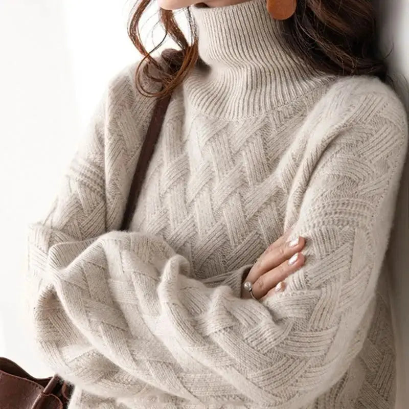 Léa chic sweater in soft knit