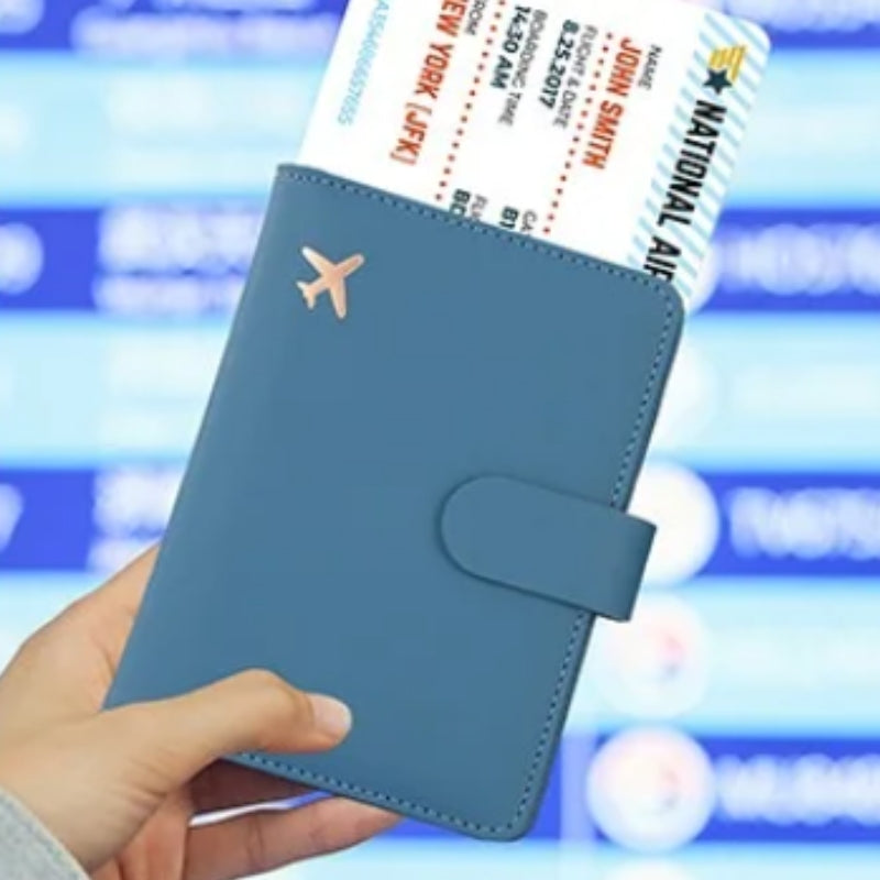 Globetrek – Portefeuille de Voyage Multifonction pour Passeport et Cartes