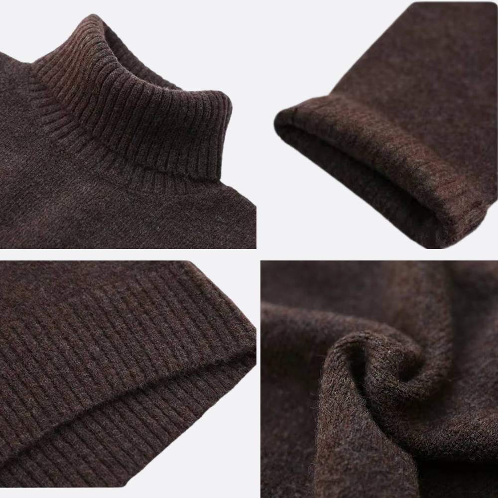 Léonie soft and comfortable turtleneck sweater