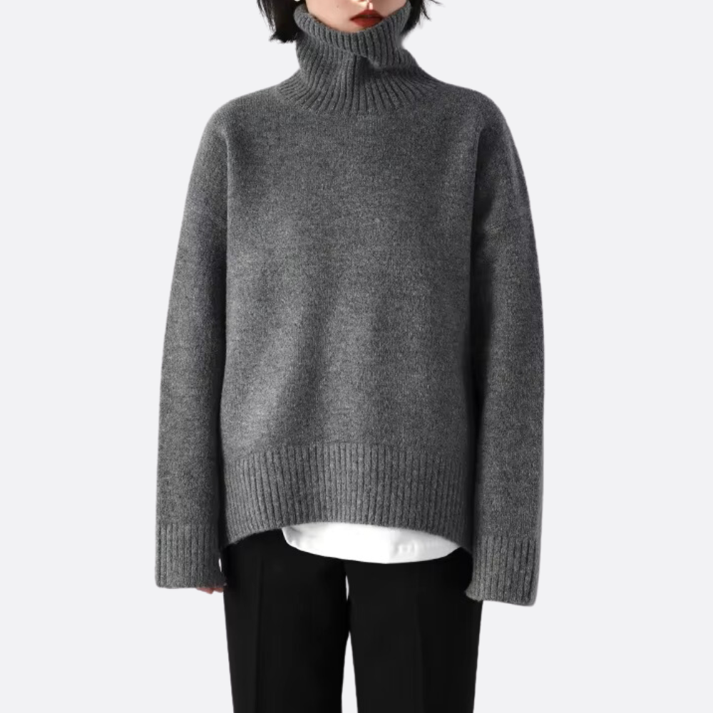 Léonie soft and comfortable turtleneck sweater