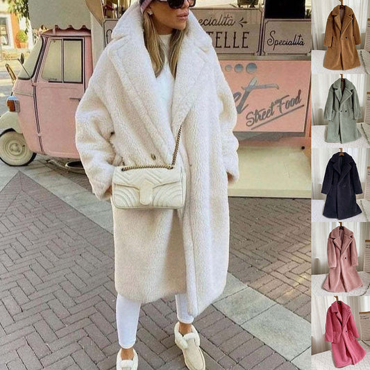 Manteau Glamour en Fourrure - Élégance et Chaleur