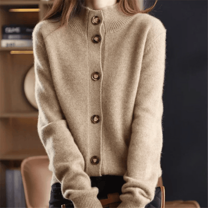 Elegant Soft Knit Cardigan Élise