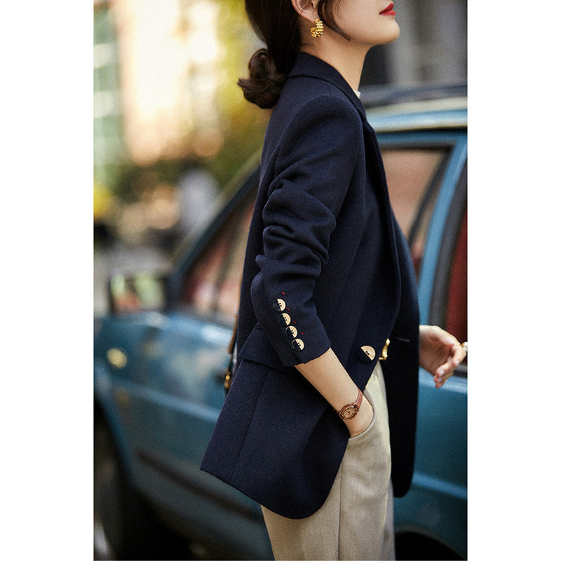 Blazer Julie en  Laine  – Élégance Automne-Hiver