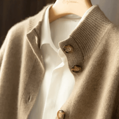 Elegant Soft Knit Cardigan Élise