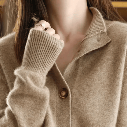 Elegant Soft Knit Cardigan Élise