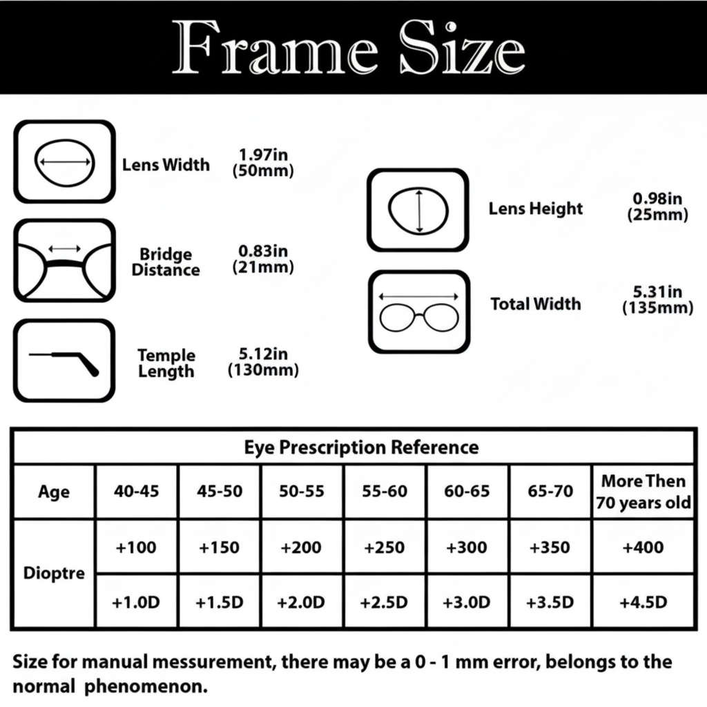 Orivana – Compact and Stylish Folding Reading Glasses