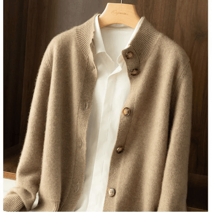 Elegant Soft Knit Cardigan Élise